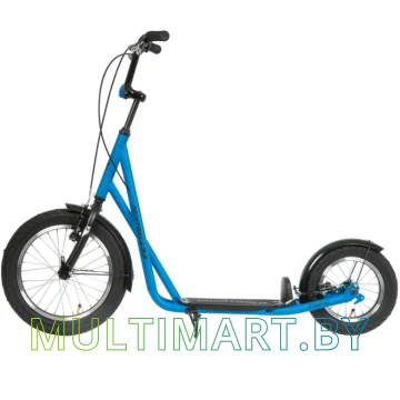 Самокат Novatrack Stamp N1 City Line 16STAMPN1CL.BL20 (синий, 2020) картинка 3